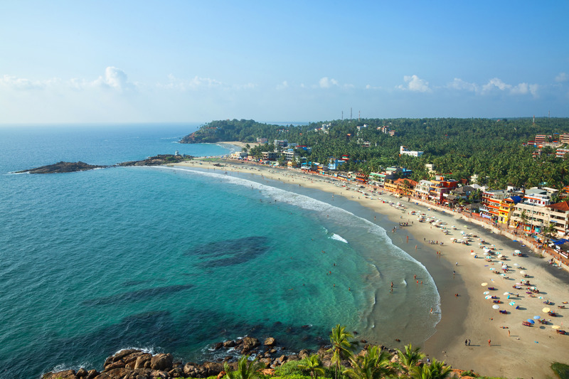 visit kovalam beach as you stay at the best homestay in Thiruvananthapuram near KIMS Hospital
